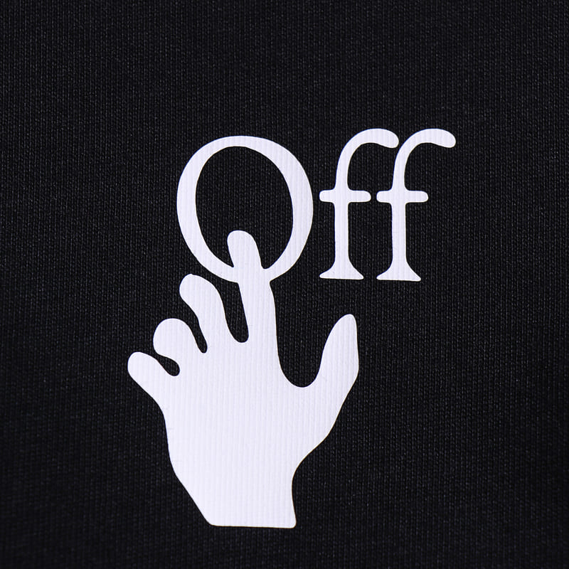 Camiseta Off-White Hand Shake Black - HYPER LIST