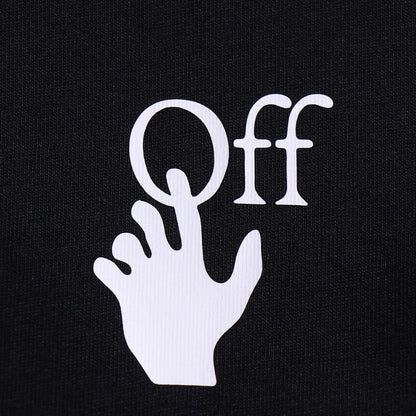 Camiseta Off-White Hand Shake Black - HYPER LIST