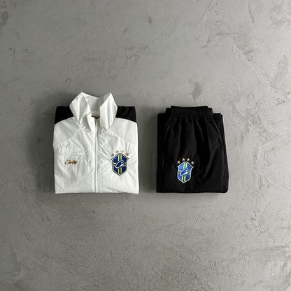 Conjunto Corteiz Brasil Branco - HYPER LIST