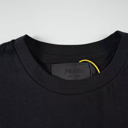 T-shirt Prada Crest Logo Black PD018