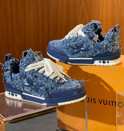 Louis Vuitton LV Skate Blue Monogram Denim - HYPER LIST