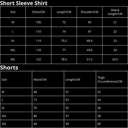 Set Gucci GG Multicolor Shirt and Shorts GC027