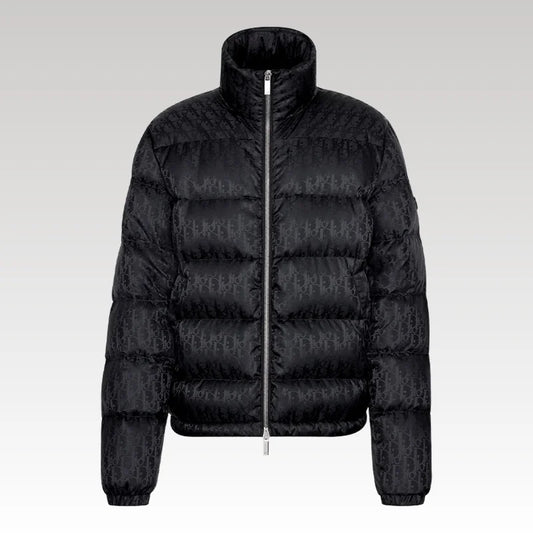 Dior Oblique Black Puffer Jacket