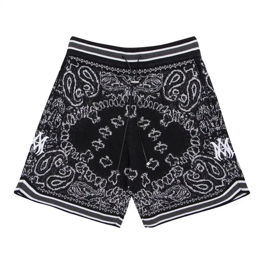 Amiri Bandana Crochet Basketball Shorts - HYPER LIST