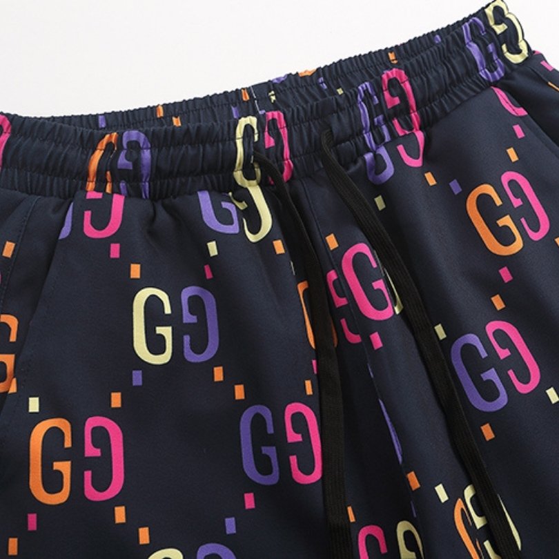 Set Gucci GG Multicolor Shirt and Shorts GC027