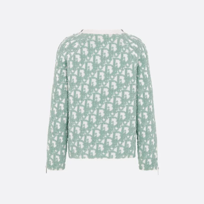 Sweater Dior Monogram Green Textured DO011