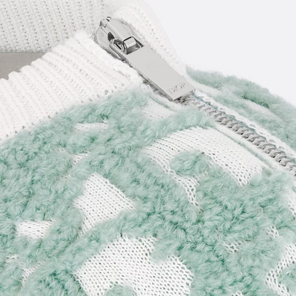 Sweater Dior Monogram Green Textured DO011