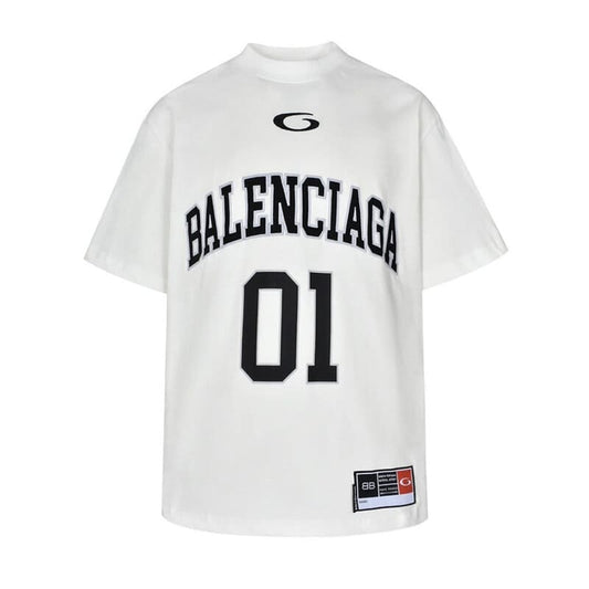 Balenciaga Basketball Series White T-Shirt 