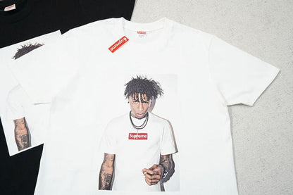 Camiseta Supreme NBA Youngboy White - HYPER LIST