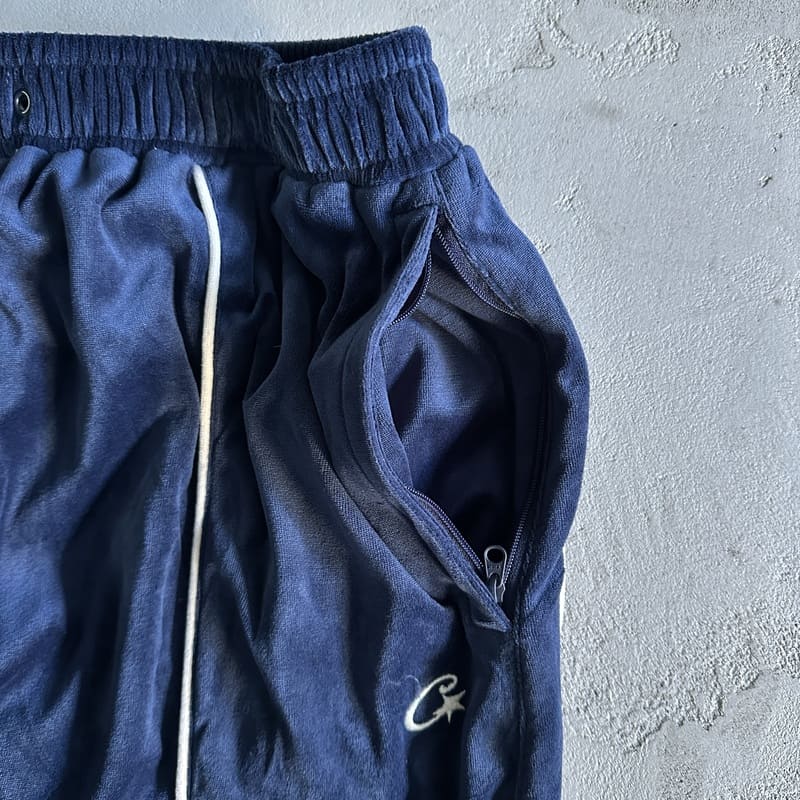 Conjunto Corteiz Veludo Azul - HYPER LIST