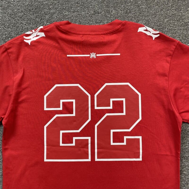 T-shirt rouge Amiri 22 SKATER 