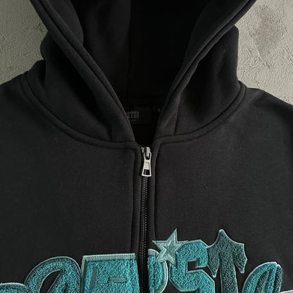 Conjunto Trapstar Wildcard Chenille BlueBlack - HYPER LIST