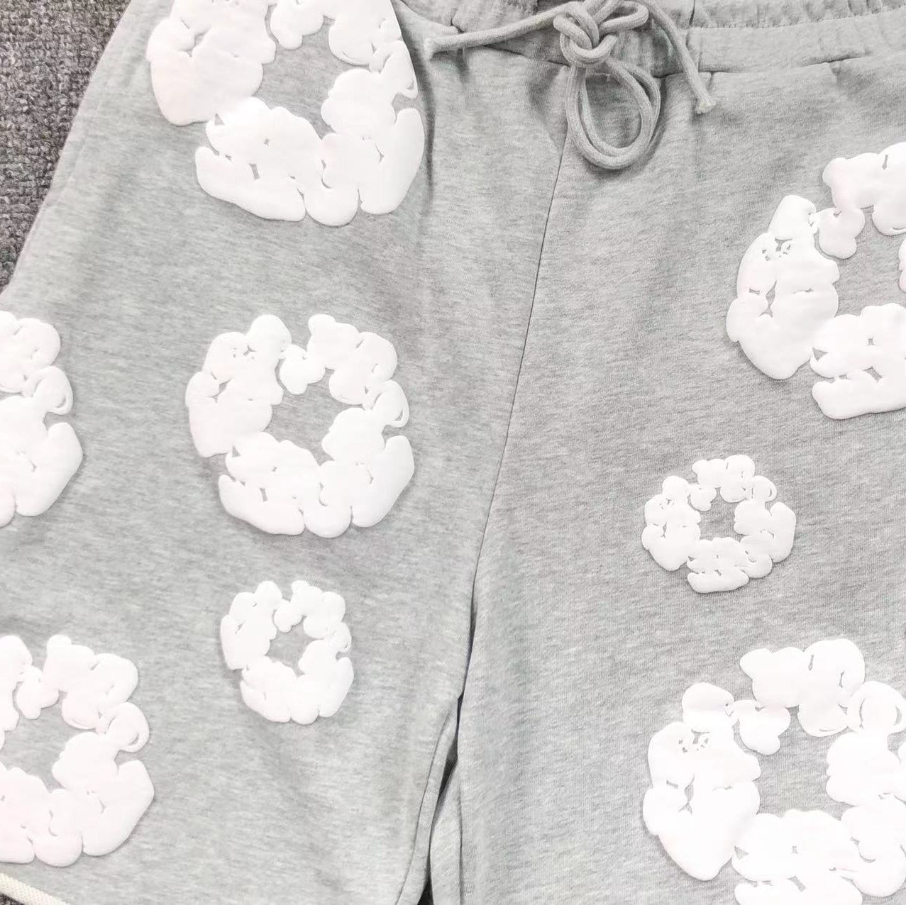 Denim Tears Gray Short Set - HYPER LIST