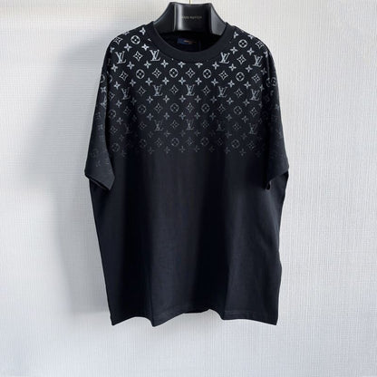 Camiseta Louis Vuitton Gradient Cotton Black - HYPER LIST