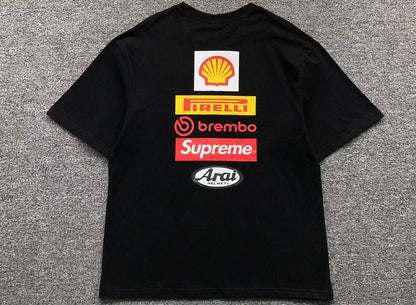 Camiseta Supreme Ducati Logo Black - HYPER LIST