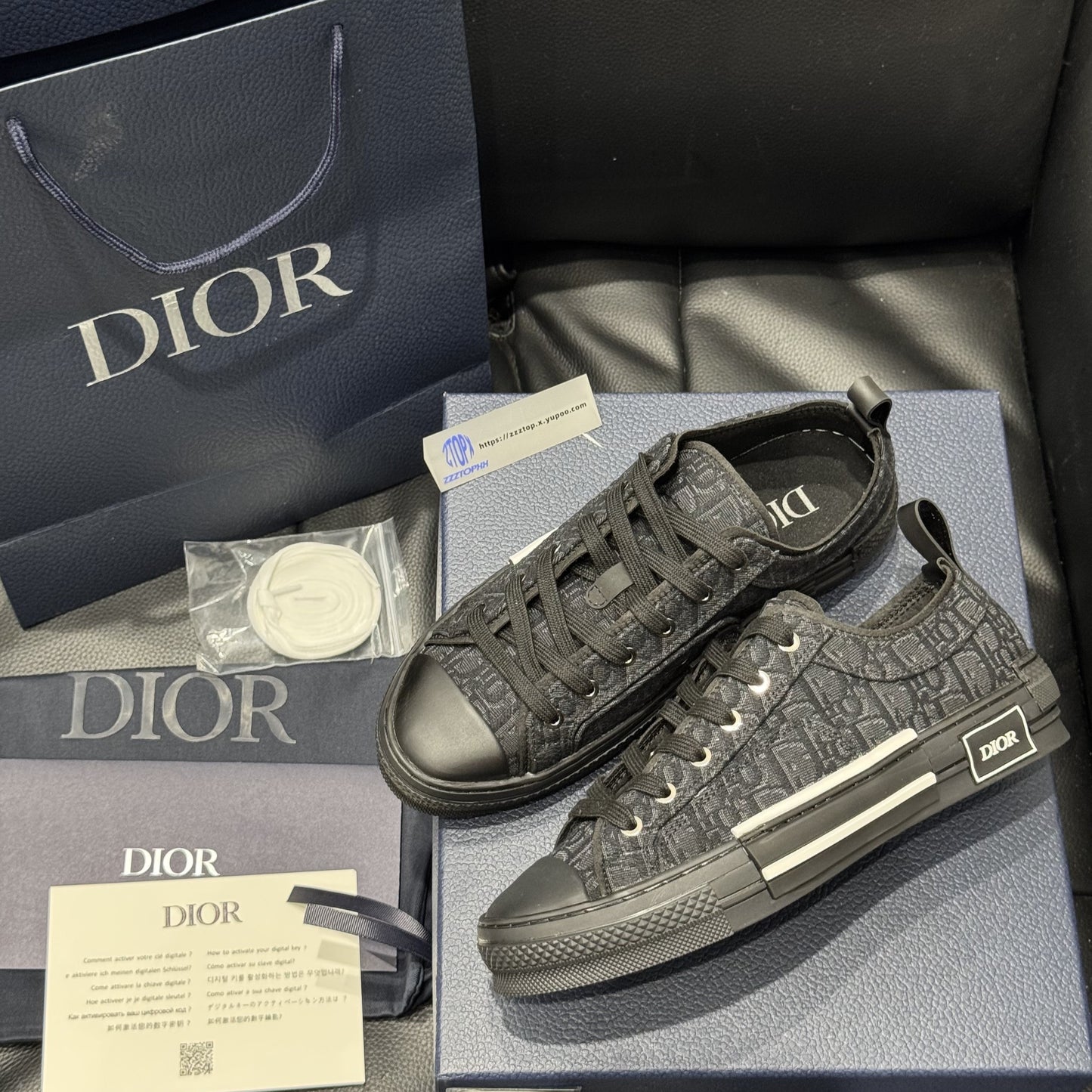 Dior B23 Low Black