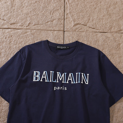 Balmain Blue T-Shirt - HYPER LIST