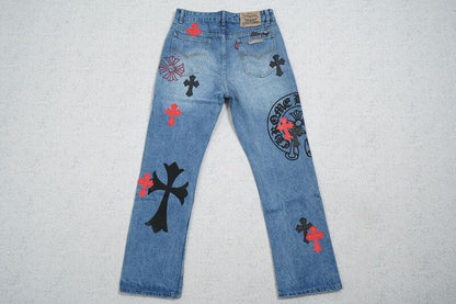 Calça Jeans Chrome Hearts - HYPER LIST