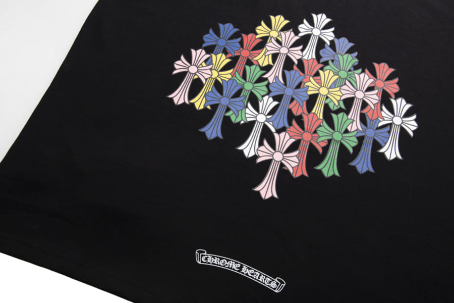 Camiseta Chrome Hearts Colour Cross Cemetery - HYPER LIST