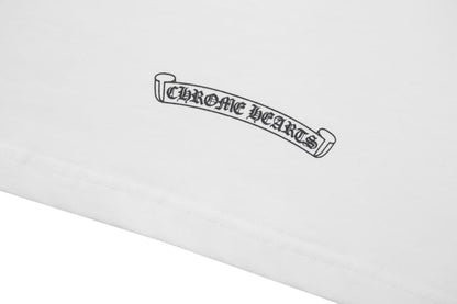 Camiseta Chrome Hearts Cross Colour Branca - HYPER LIST