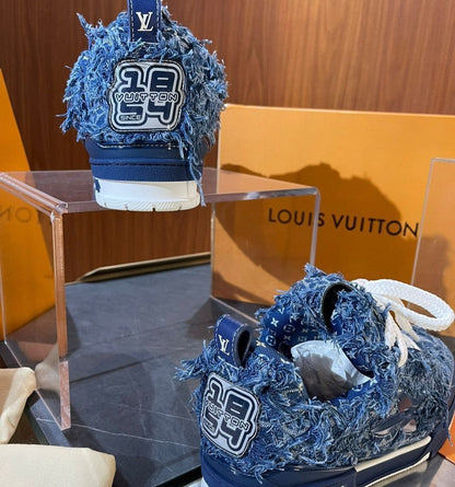 Louis Vuitton LV Skate Blue Monogram Denim - HYPER LIST
