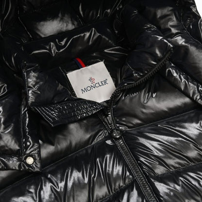 Jacket Puffer Moncler Black with Hood MCL009