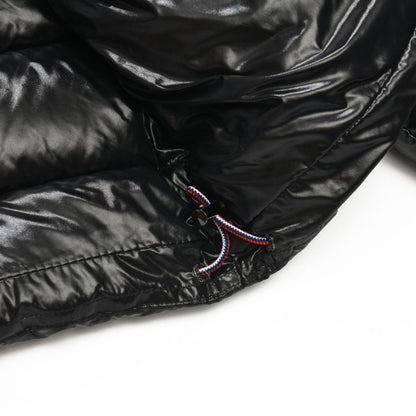 Jacket Puffer Moncler Black with Hood MCL009
