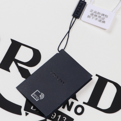 Sweatshirt Prada Milano White Crewneck PD027