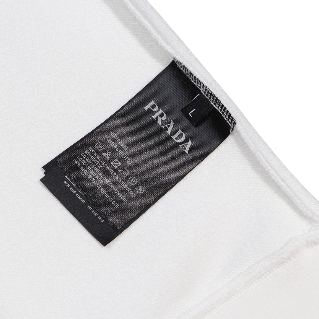 Sweatshirt Prada Milano White Crewneck PD027
