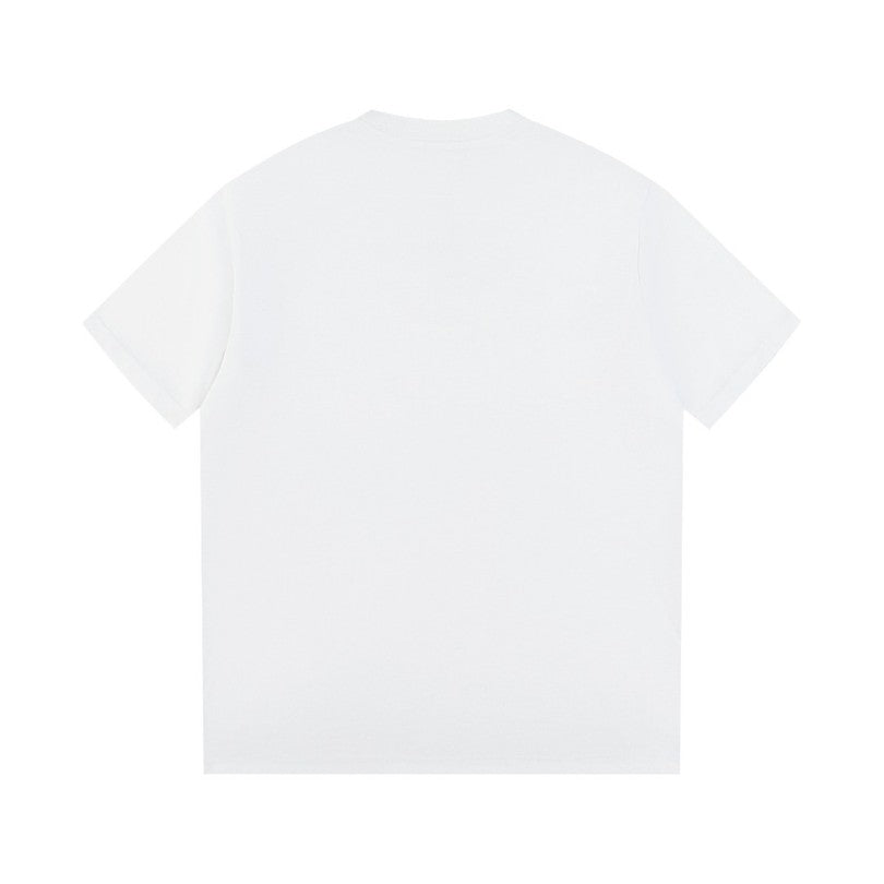 T-shirt Prada Logo Patch White PD016