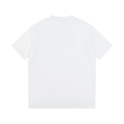 T-shirt Prada Logo Patch White PD016