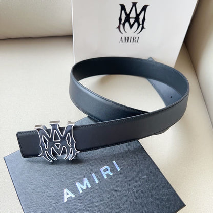 Cinto Amiri Black Logo - HYPER LIST