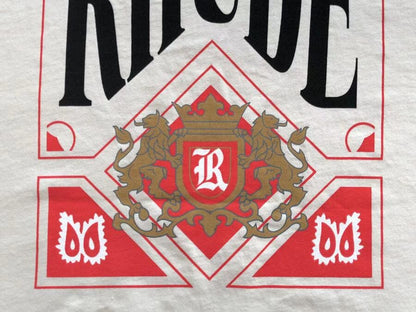 Camiseta Rhude Card 'Vintage White' - HYPER LIST