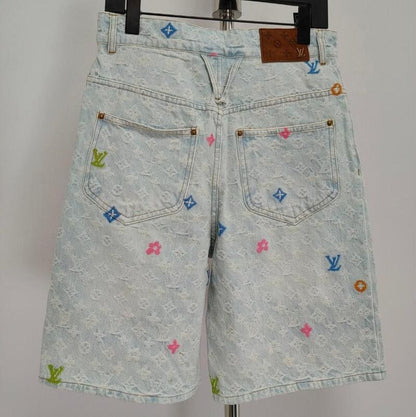 Pronta Entrega - Bermuda Louis Vuitton Jeans By Tyler, The Creator - HYPER LIST