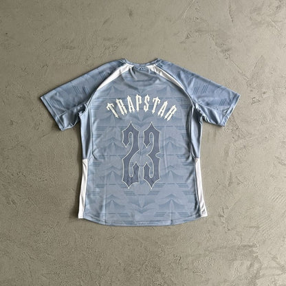 Camiseta Trapstar Irongate Football Jersey Azul - HYPER LIST