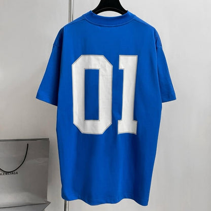 Camiseta Balenciaga Basketball Series Azul - HYPER LIST