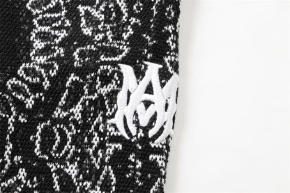 Calça Amiri Bandana B-Ball Sweatpants 'BlackGrey'