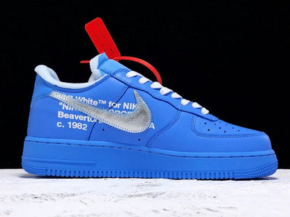 Nike X Off White Air Force 1 Low University Blue - HYPER LIST