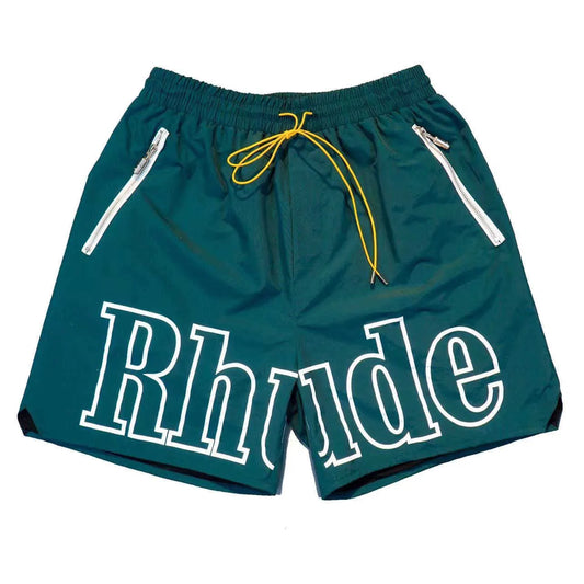Rhude Logo Short 'Green' - HYPER LIST
