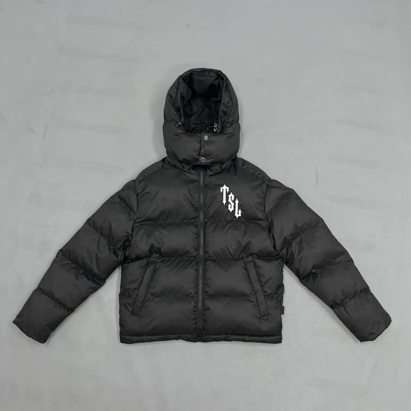 Trapstar Shooters Hooded Puffer Black/Reflective - HYPER LIST