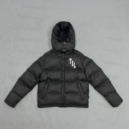 Trapstar Shooters Hooded Puffer Black/Reflective - HYPER LIST