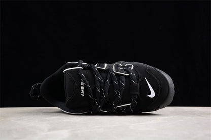 Pronta Entrega - Nike Air More Uptempo Low AMBUSH Black - HYPER LIST