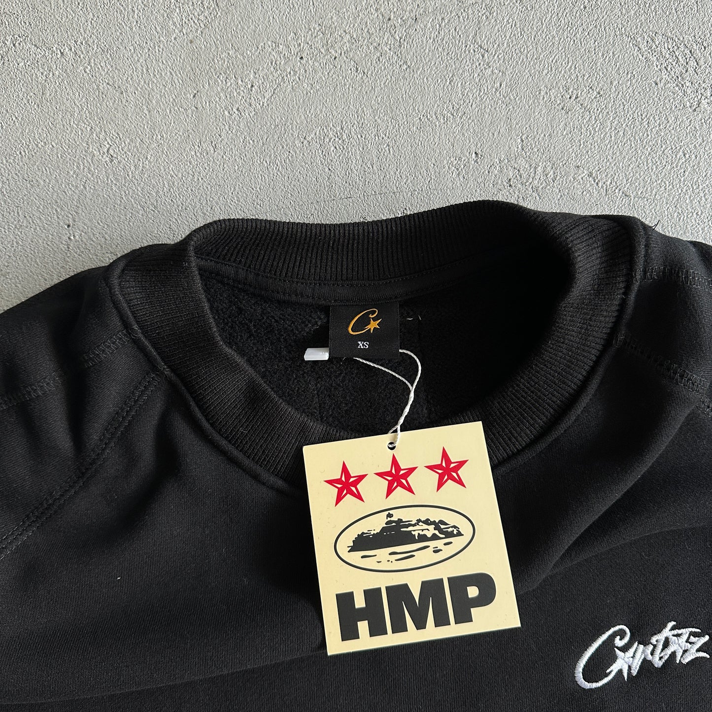 Survêtement Corteiz HMP 3 étoiles noir