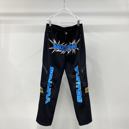 Calça Louis Vuitton Printed Denim - HYPER LIST