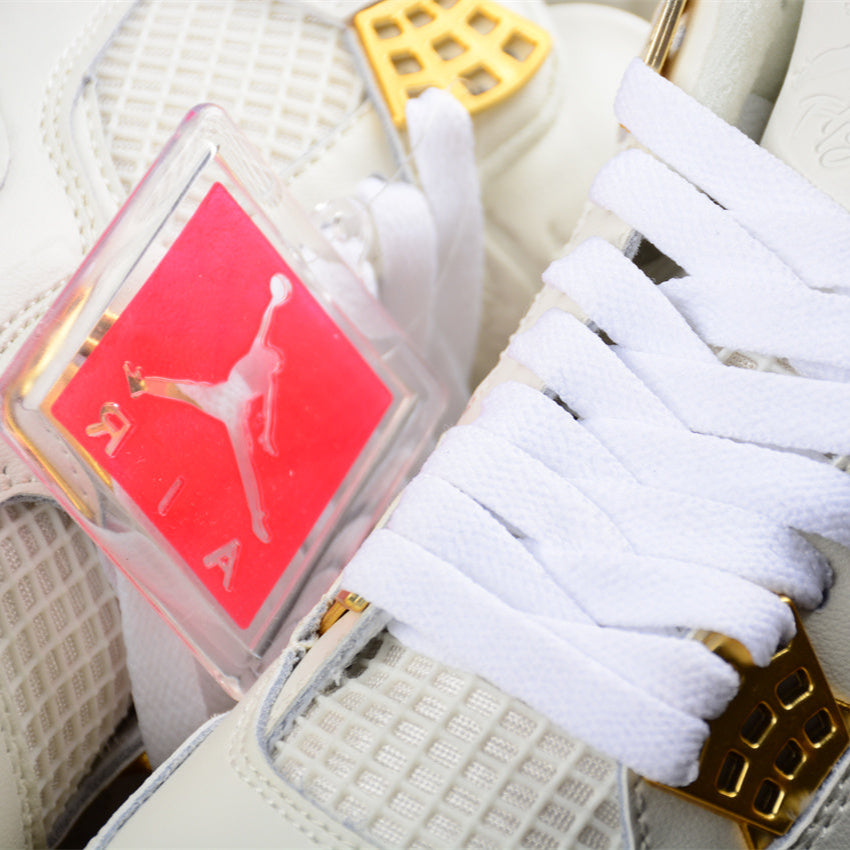 Air Jordan 4 Metallic Gold