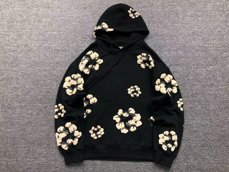 Moletom Denim Tears x CPFM Wreath Black - HYPER LIST