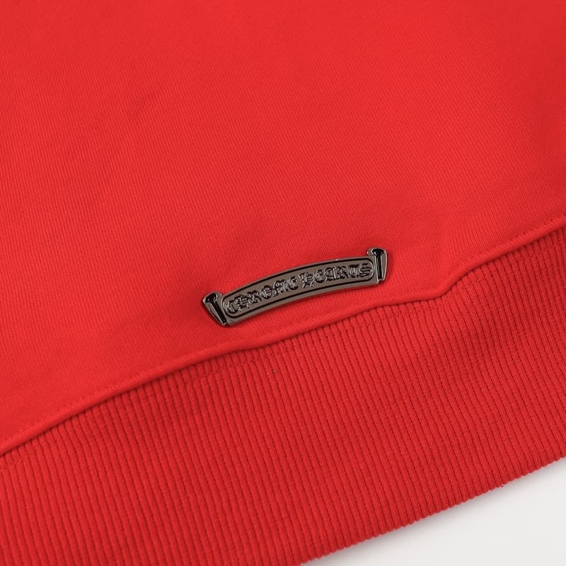 Moletom Chrome Hearts 3 Cross Vermelho - HYPER LIST
