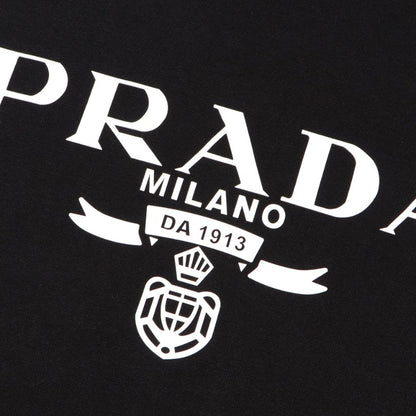 Sweatshirt Prada Milano Black Crewneck PD026