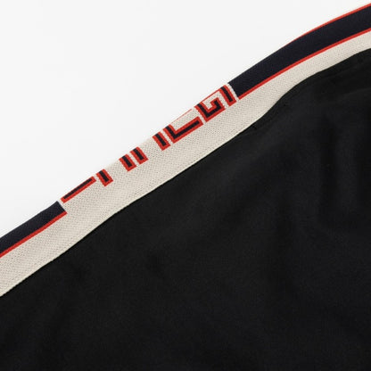 Shorts Gucci Logo Stripe Black GC076