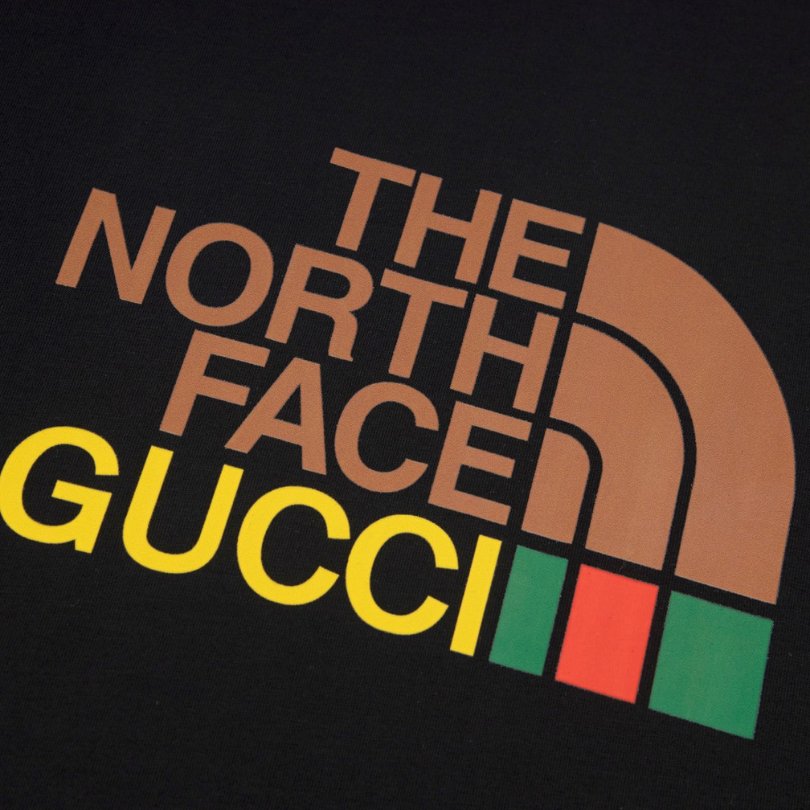 T-Shirt Gucci The North Face Black GC042